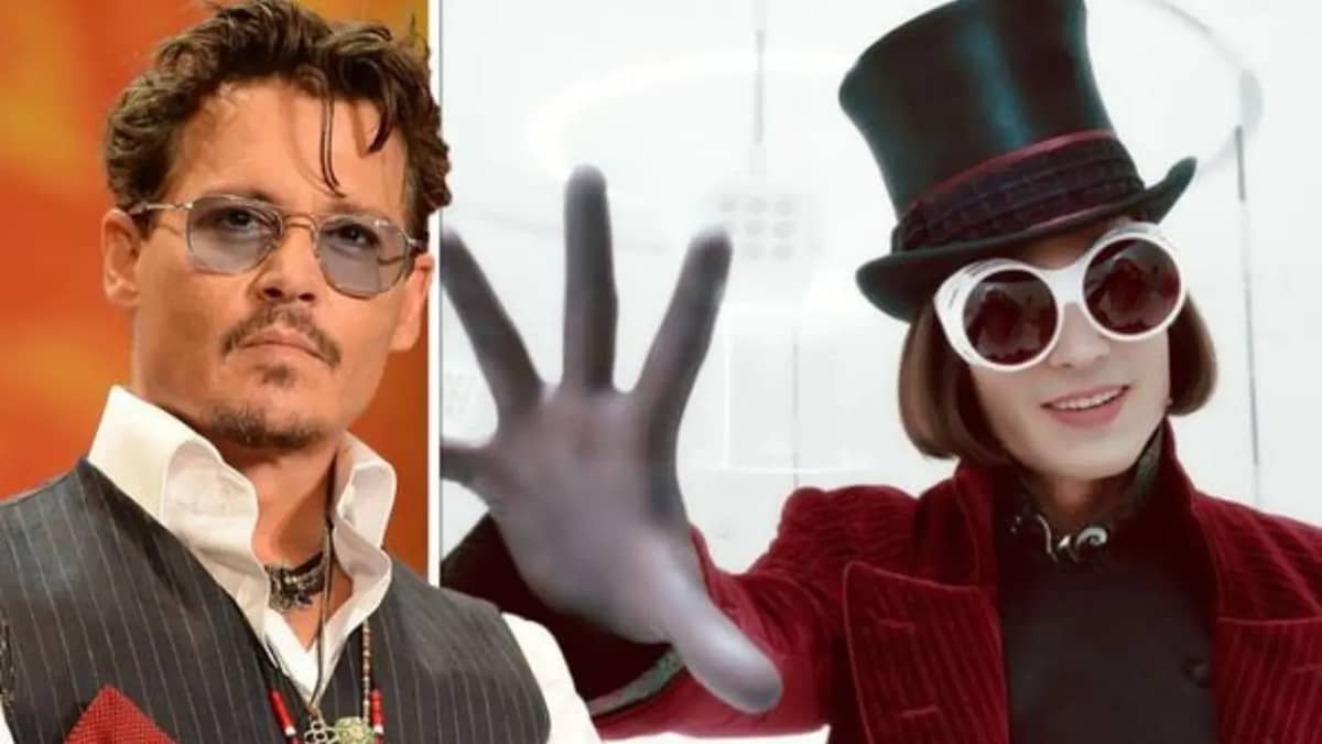 Johnny Depp willy wonka